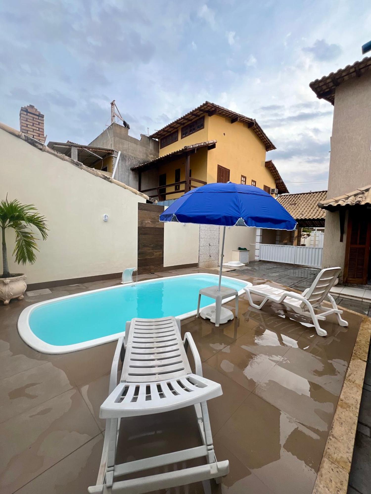Casa Com Piscina, Churrasqueira E Ar Condicionado Em Condominio 카보프리우 외부 사진