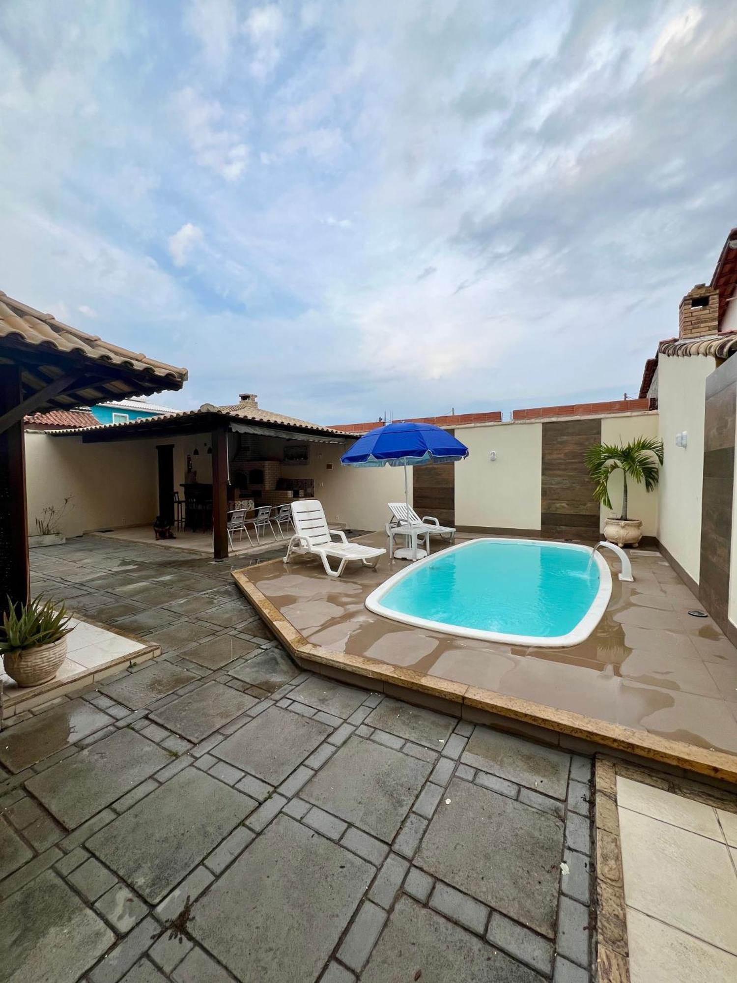 Casa Com Piscina, Churrasqueira E Ar Condicionado Em Condominio 카보프리우 외부 사진